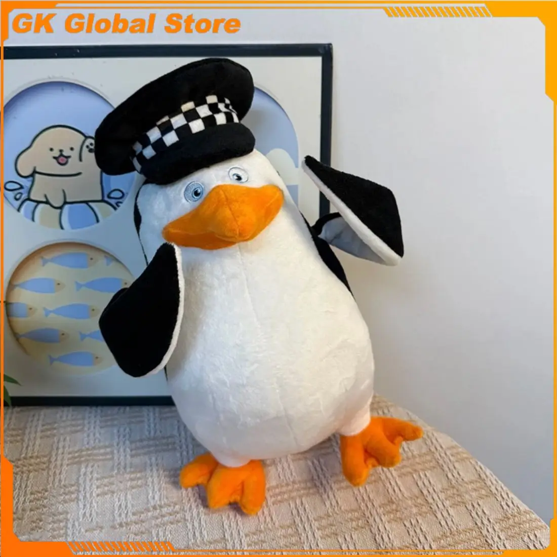 

23 см новая аниме-фигурка, интернет-знаменитость, пингвин, периферийные устройства, милая и мягкая плюшевая кукла, украшение для рабочего стола, подарки для детей, игрушки