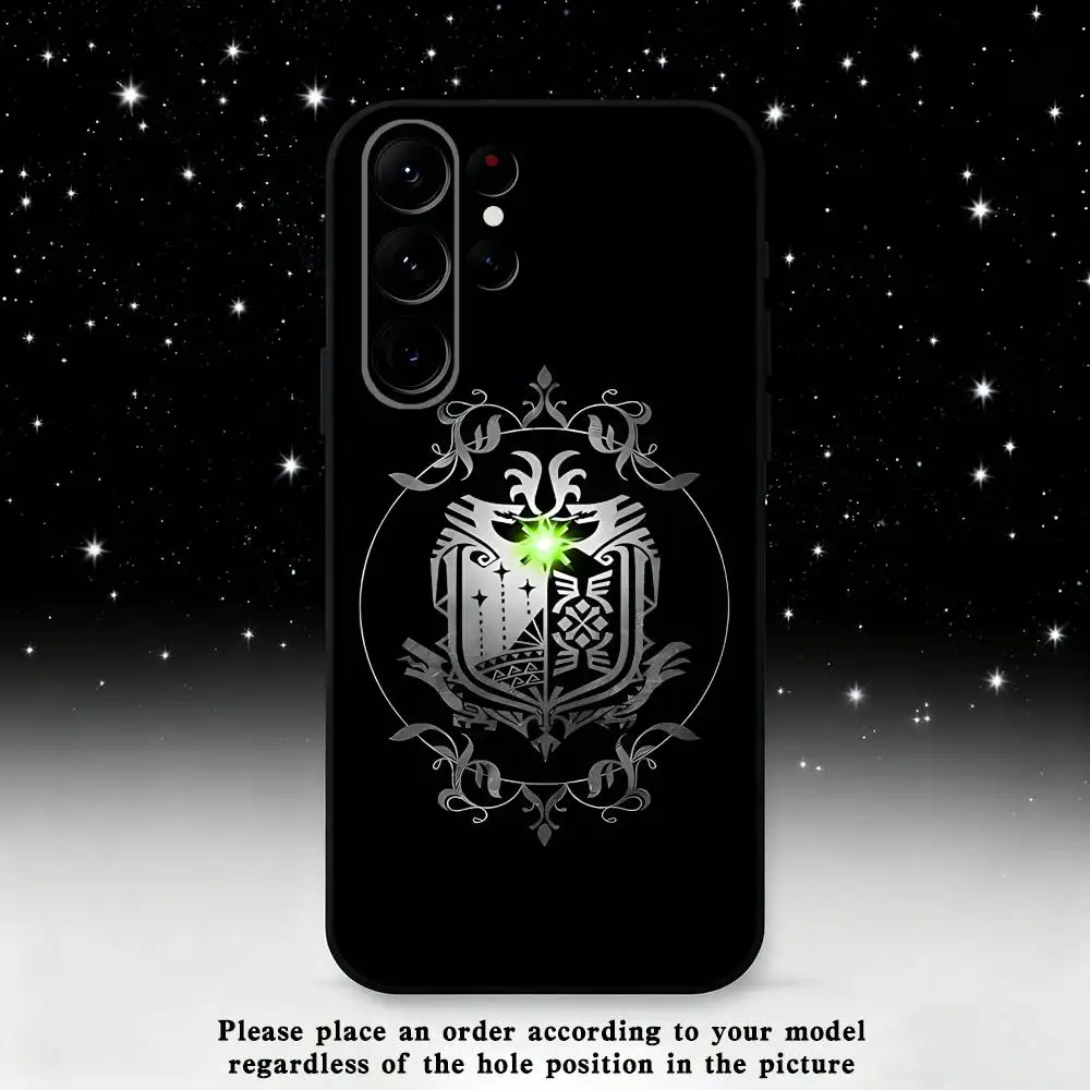 حافظة لهاتف سامسونج S25، S24 Ultra، S20، S30 plus، S22 plus، S23، S30 Ultra 5G من السيليكون الأسود