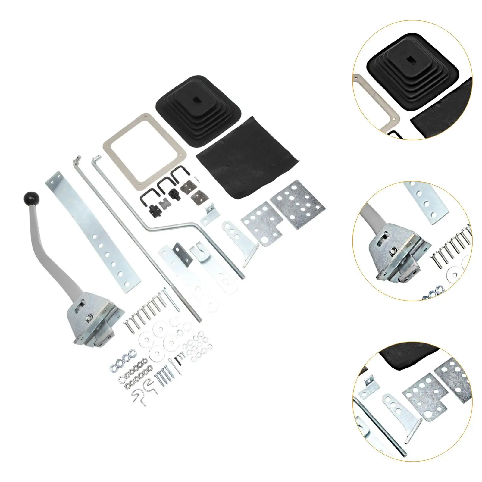 طقم ناقل الحركة الأرضية الأوتوماتيكي بديل معدني مقاوم للتآكل ثلاثة ترقية داخلية بأربعة سرعات لـ C6 727 700R4 TH350 TH400 #5
