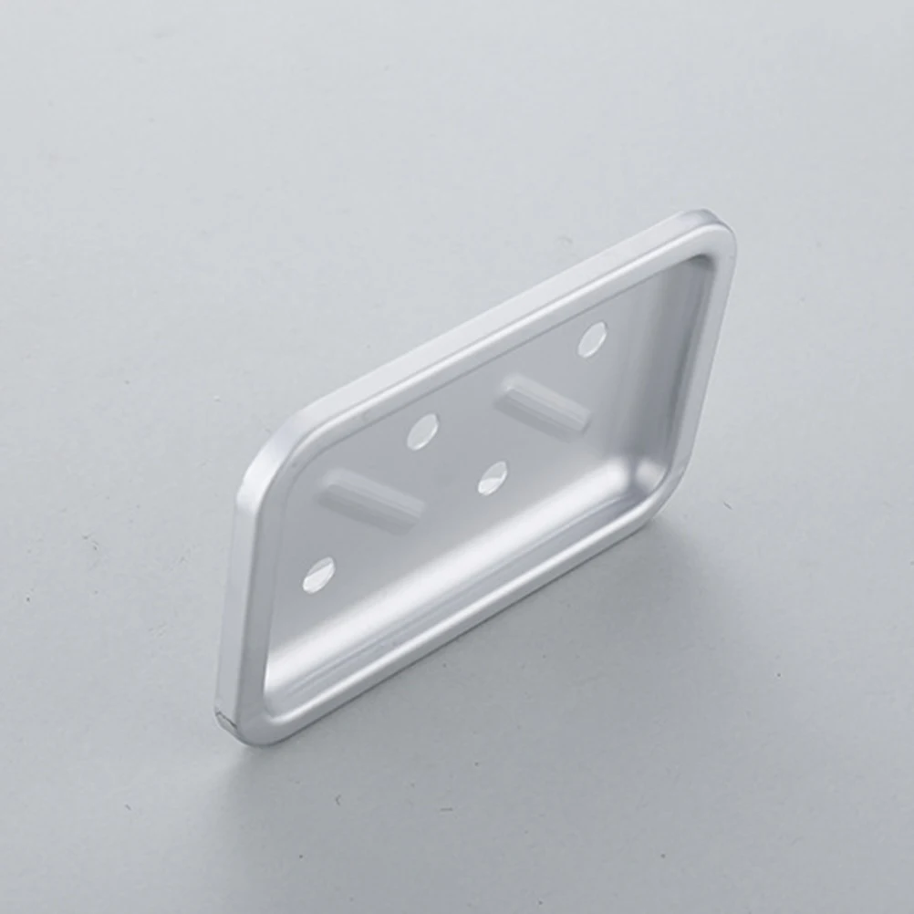 

Vintage Style Black Wall Mounted Bath Shower Soap Dish Holder Soap Basket Aluminum Soap Shelf Tray Net for Home Bathroom