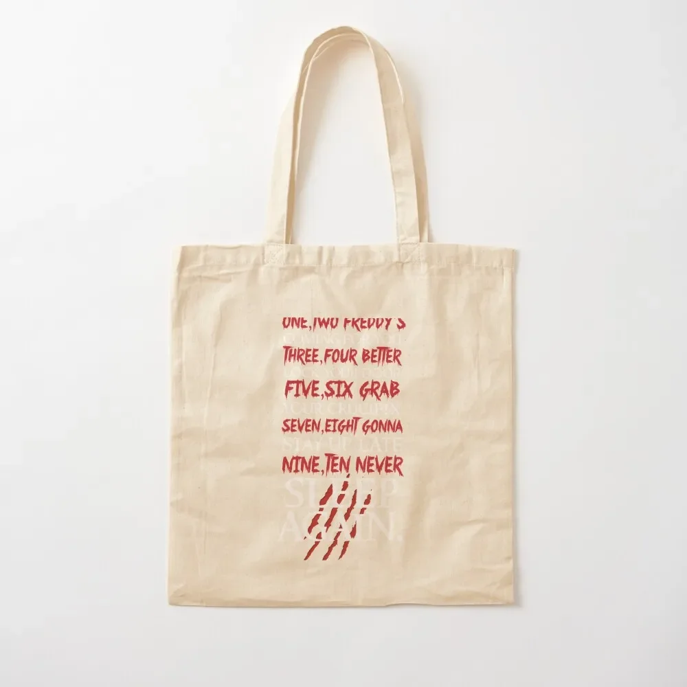 

1, 2 Freddy's Coming For You... Essential Tote Bag shopping bags foldable shoping bag shopping trolley bag Shopper