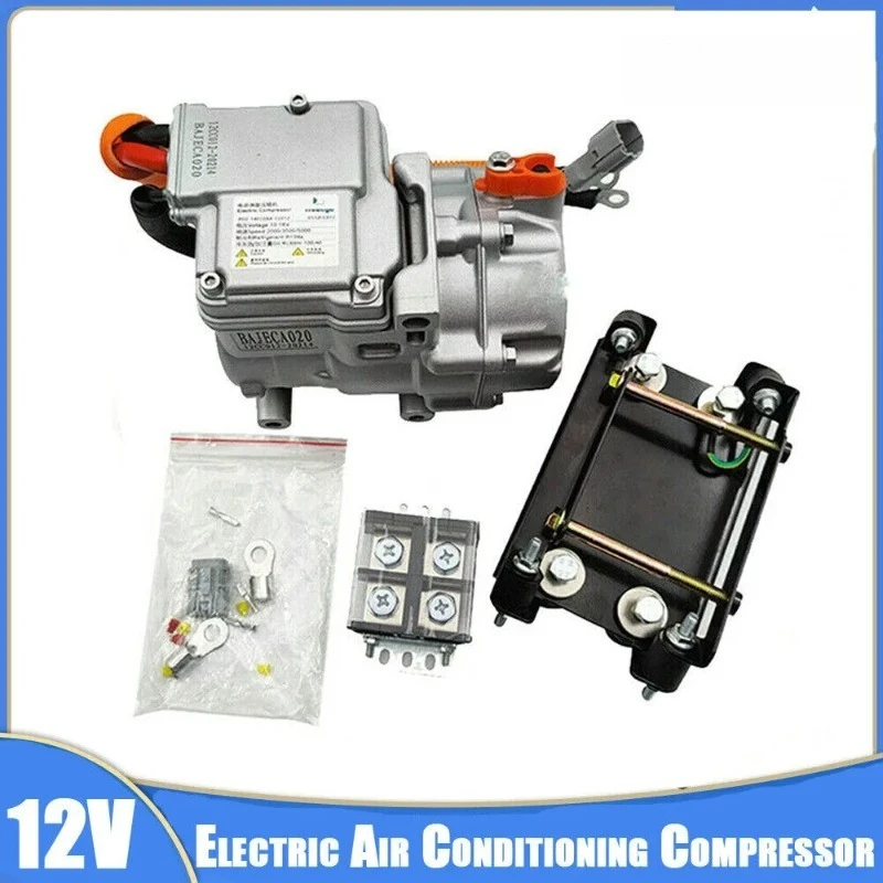 Aspligo Universal 14CC 12V Electric Air Conditioner Compressor Air Conditioning compressor For Camp Car Truck Bus Boat Camp New