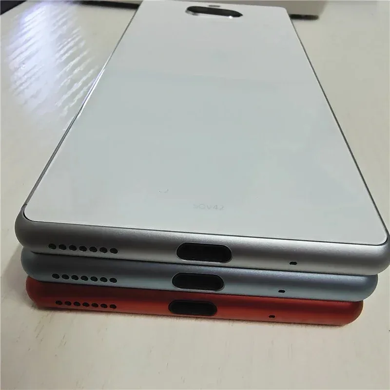 غطاء غطاء لهاتف Sony Xperia 8 غطاء خلفي مع استبدال عدسة الكاميرا #3