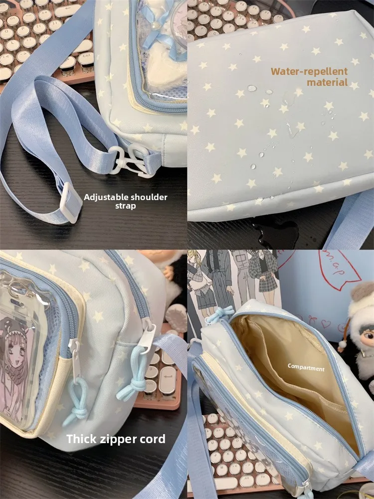 New Casual Dopamine Women Ita Bags Fashion Small Capacity Subculture Crossbody Shoulder Bag Aesthetic Designer Bolso Mujer