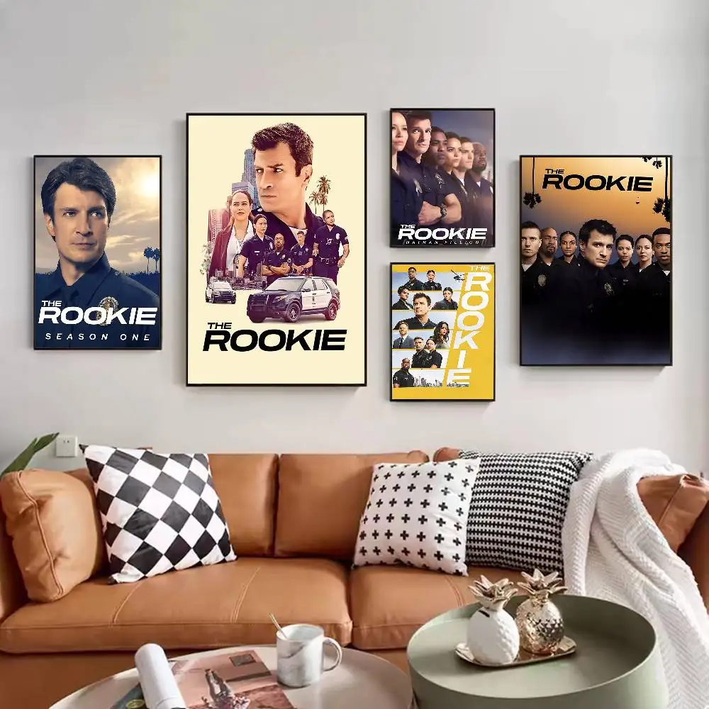 T-The ROOKIE MOVIE ملصقات عتيقة لزجة ريترو كرافت ورقة ملصق DIY غرفة بار مقهى ملصقات طلاء جدران