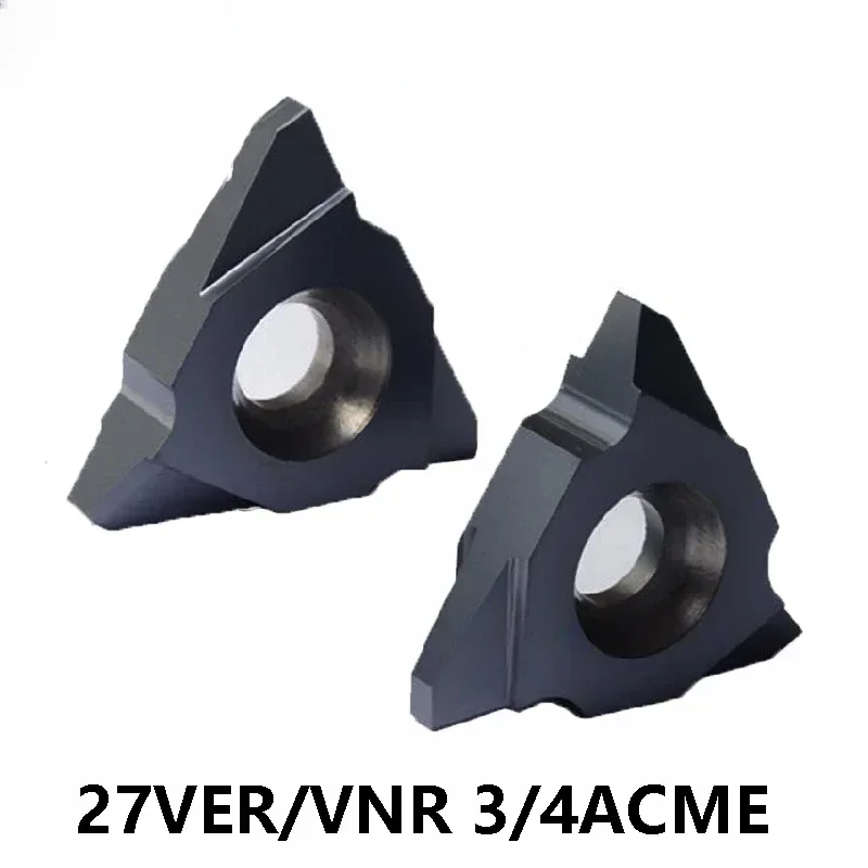 

27VER 27VNR 3ACME 4ACME 27 VER VNR 3 4 ACME Threading Carbide Inserts Turning Lathe Cutter Tools CNC Thread Tool