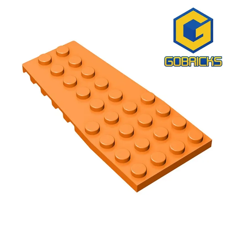 Gobricks 1 шт. клиновая пластина MOC 4x9 кирпичей, совместимая с моделью 14181, детали строительных блоков, детская сборка своими руками, игрушки-головоломки, подарок