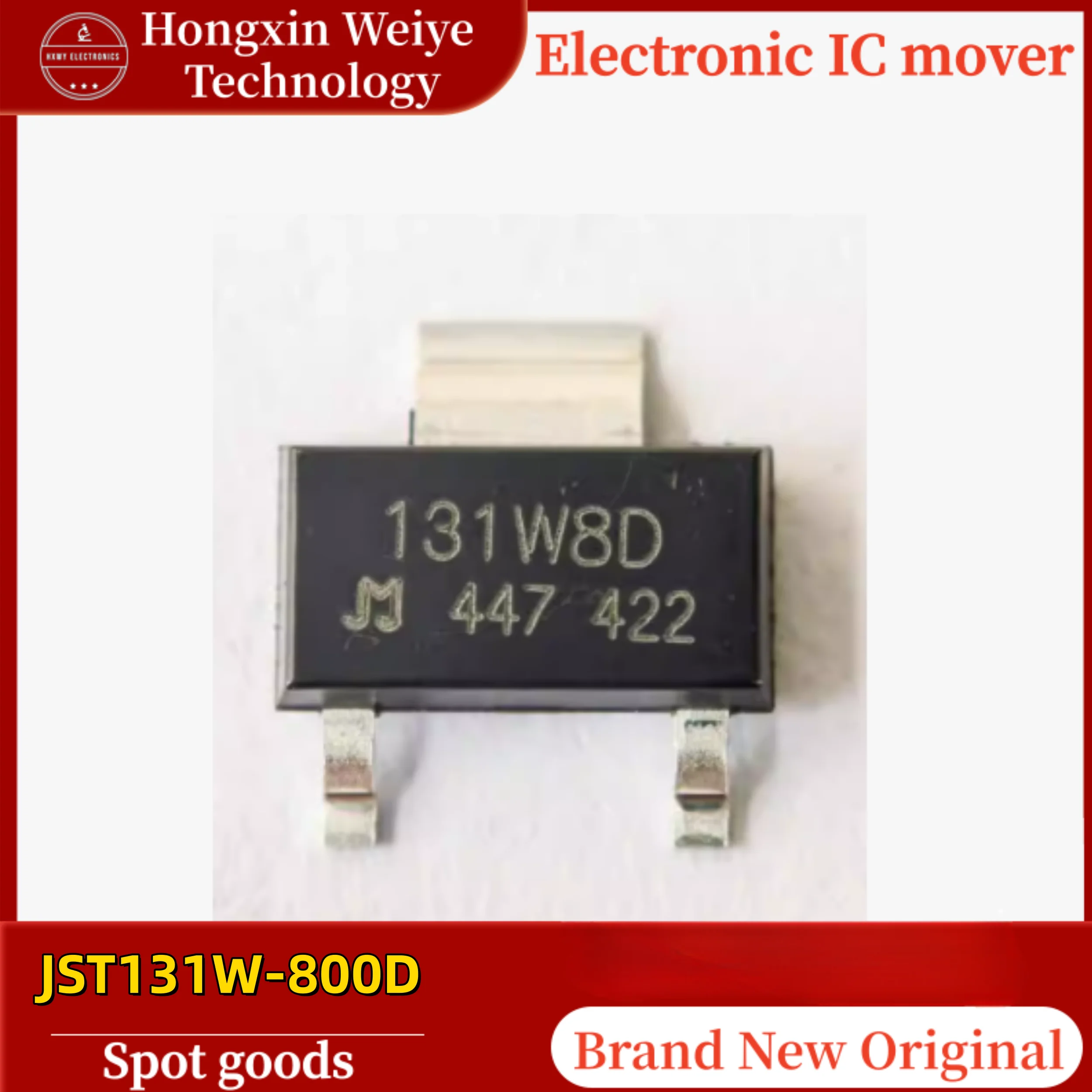 20/30 PCS JST131W-800D 131W8D SOT223 Four Quadrant Bidirectional Thyristor Triac Brand New In Stock