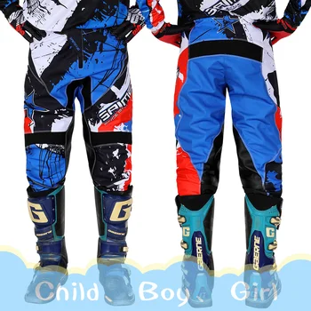 Motocross pants racing youth children kids clothing kids motorcycle boys girls clothes motorcycle Off-road pants