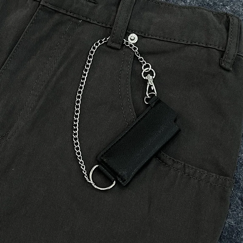 

Creative Chain Simple Leather Fire Machine Set Keychain Handheld Pendant Accessories, Cigarette Accessories