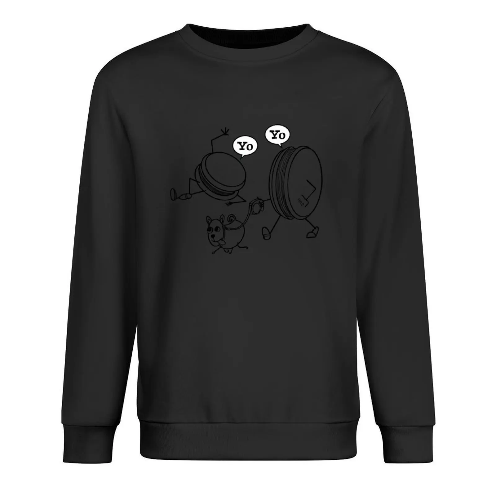 

Yo-Yo Buddies by Yo-Yo Fan Gifts Pullover korean clothes clothes for men autumn jacket men men's sweat-shirt set sweatshirts