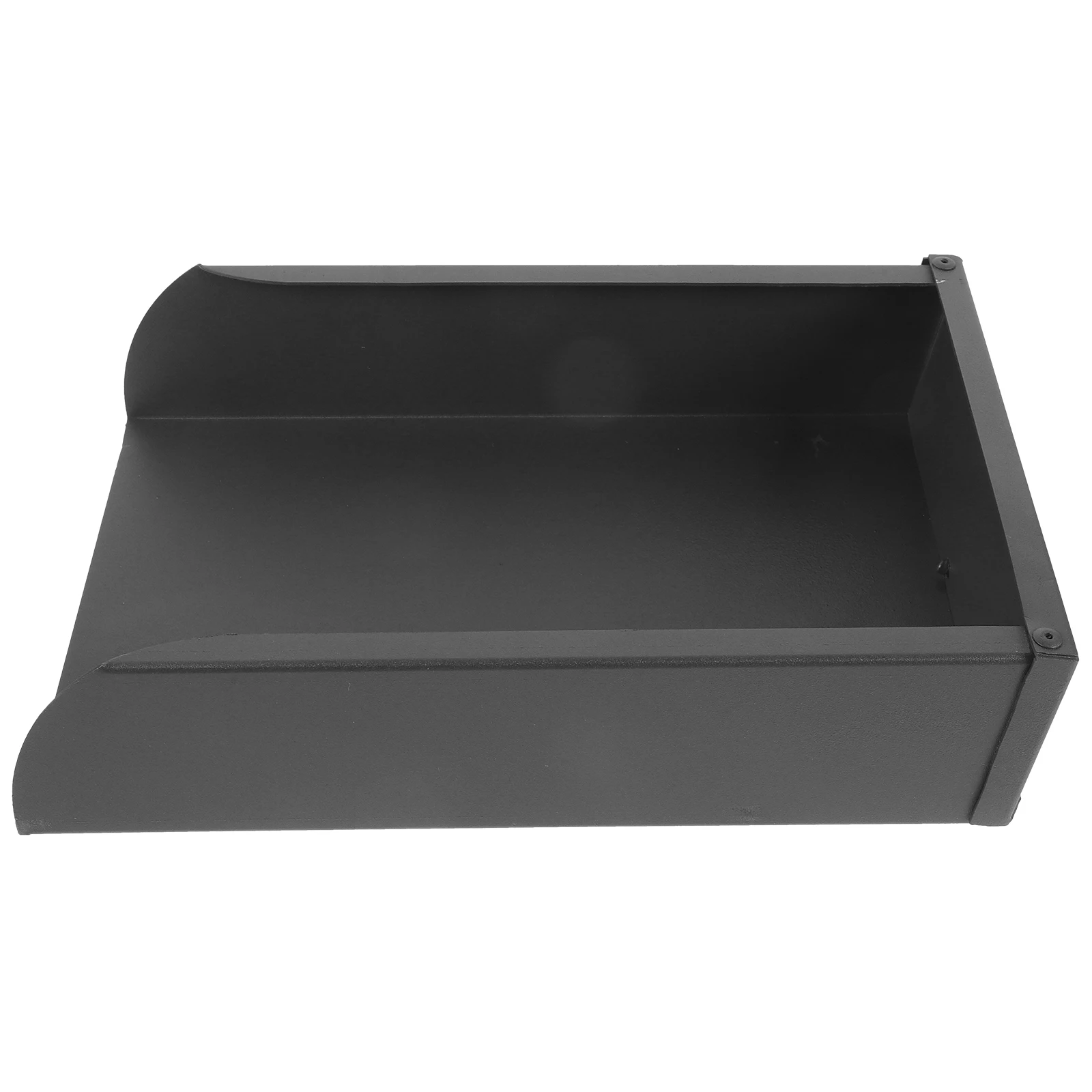 

300X200X65Mm Deep Gray Aluminum Alloy Drain Downpipe Large Capacity Rainwater Gutter Dustpan Shaped Outdoor Ground Splash Guard