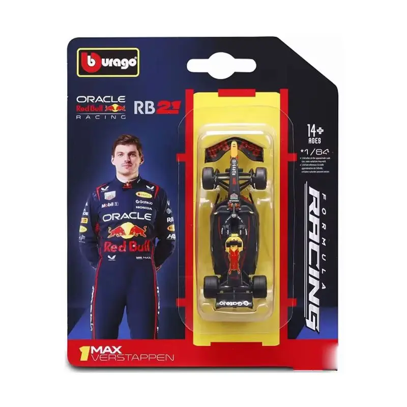 新入荷！ブバラゴ 1/64 フェラーリ SF25 合金製ミニチュアダイキャストモデル 2025 F1シリーズ レッドブル RB21 フォーミュラレーシングカー おもちゃ ﻿