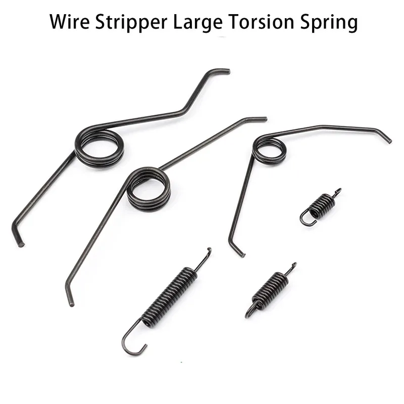 

2 Pcs Pincers Large Torsion Spring Tension Spring Wire Stripper Metals Accessory Part Electrician Cable Customized