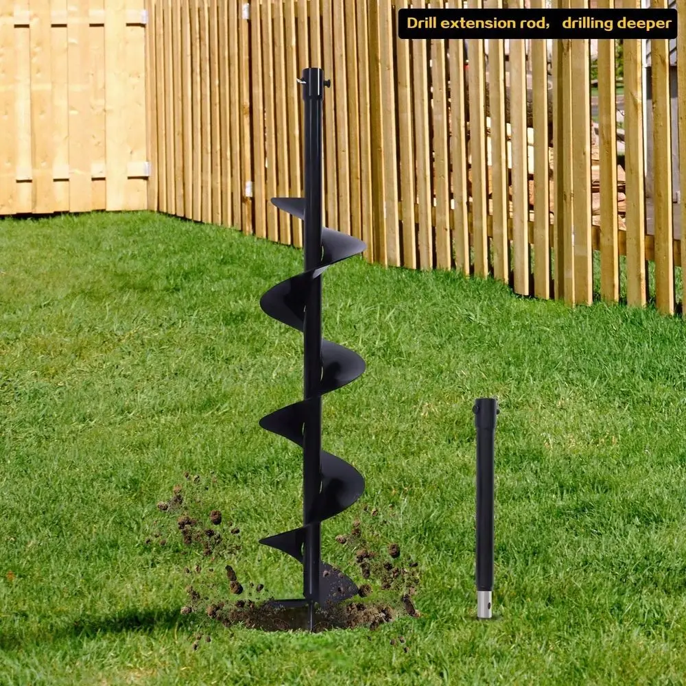 

Diameter Planting Auger Spiral Hole Drill Bit Garden Yard Earth Bulb Planter
