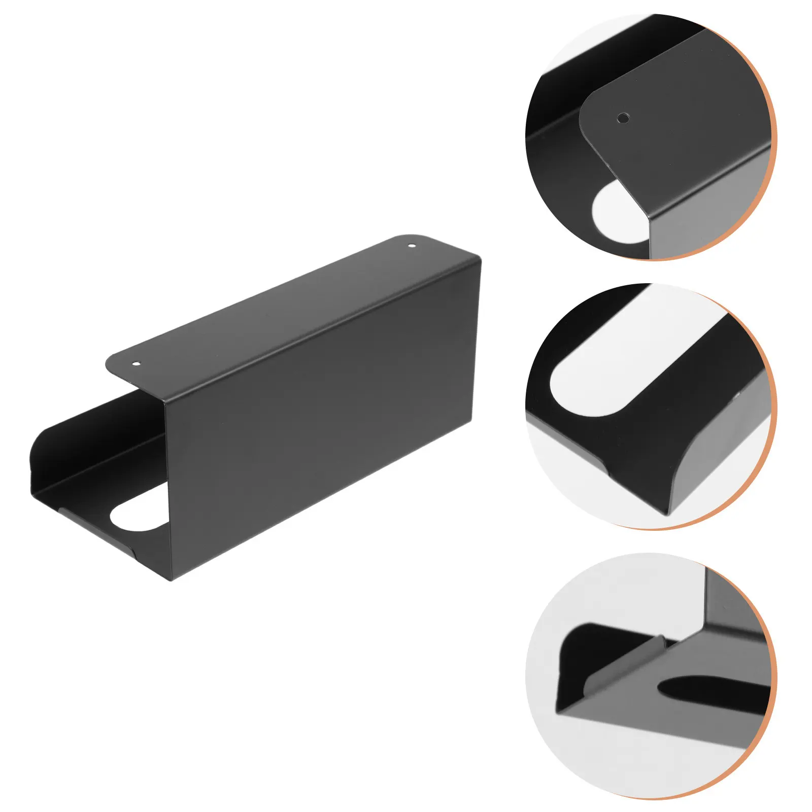 

Настенный держатель для салфеток, компактный, маленький, железный, для кухни и ванной, органайзер для хранения салфеток, настенная полка