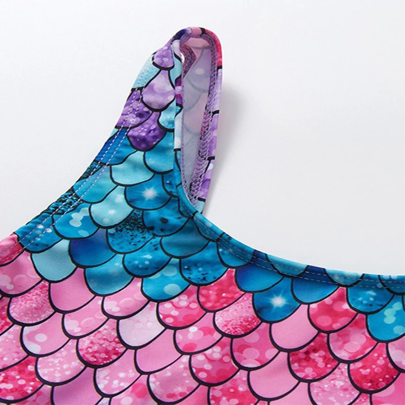 قطعة واحدة ملابس السباحة للفتيات من سن 3 إلى 12 سنة ، ملابس الشاطئ ، وصول جديد #3