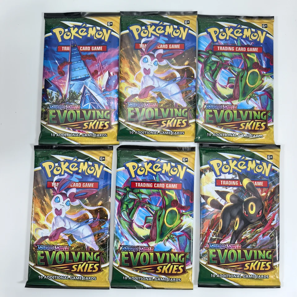 360Pcs English Pokémon TCG: Sword Shield Evolving Skies Booster