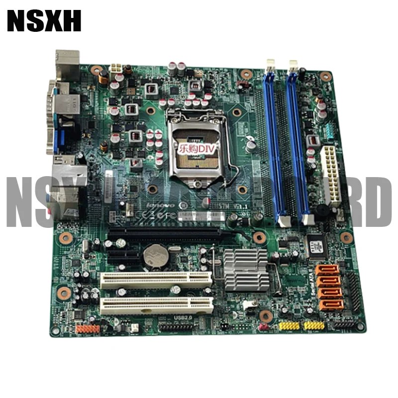 

IH57M For M7300 M6300T M8100 Motherboard LGA 1156 DDR3 VER:1.1 Mainboard 100% Tested Fully Work