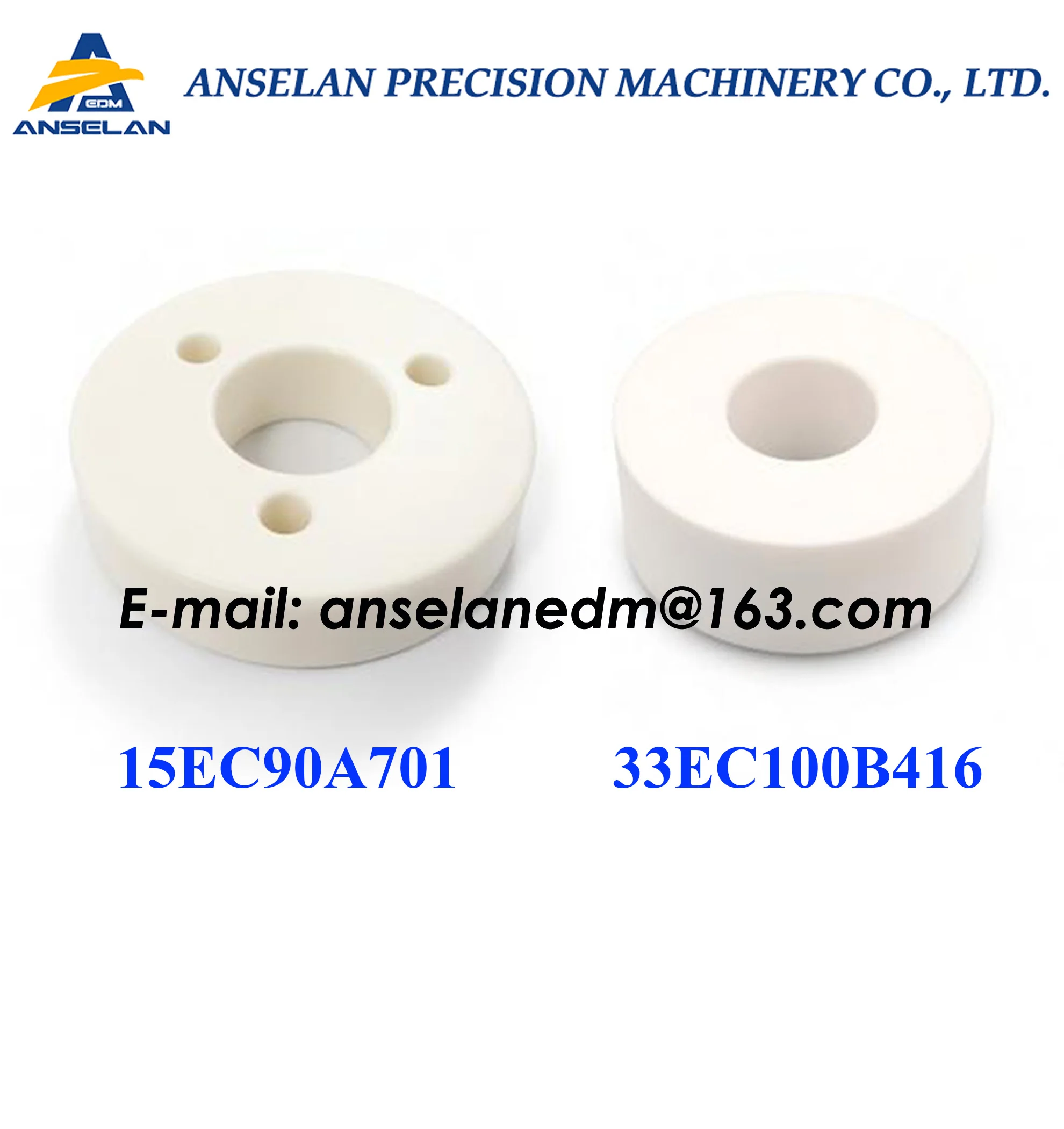 15EC90A701, 33EC100B416 edm Ceramic Roller for Ma kino U series 15EC.90A.701, 33EC.100B.416