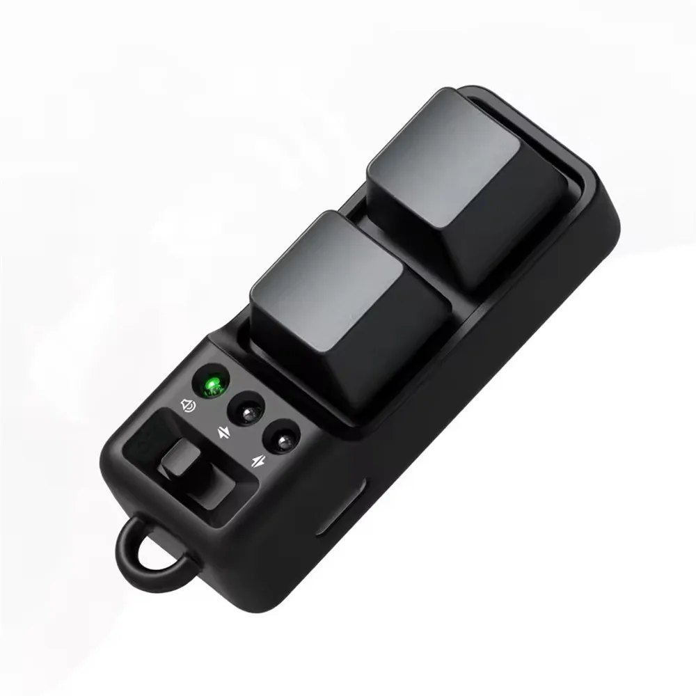 Phone E-Book Page Turner Smart Fingertip Remote Control Video Scrolling Controller Dual Button Portable for Tablet Mobile Phone