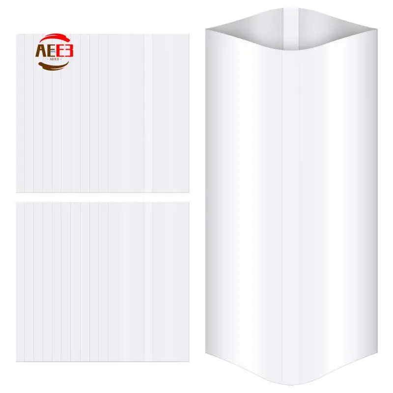AEE3-70Pcs Sublimation Shrink Wrap Film 5X10 Inch Heat Transfer Shrink Film Shrink Wrap Bags White Shrink Wrap Bands For Mug