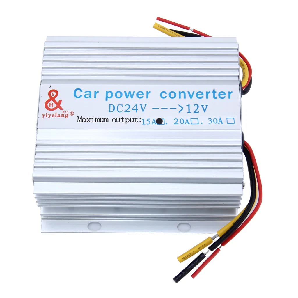 DC DC Converter Aluminum Shell Voltage Regulator Overload Protection for Automotive Railway Signal and Industrial Equipment