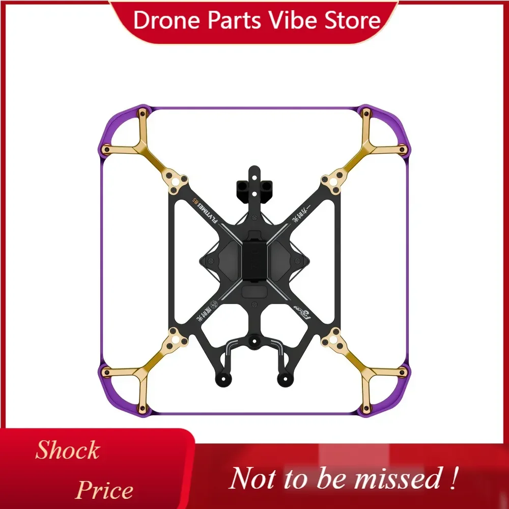 

DP Flywoo Flytimes 85 FPV Frame Kit - Compatible with O3 Lite/O4/O4 PRO