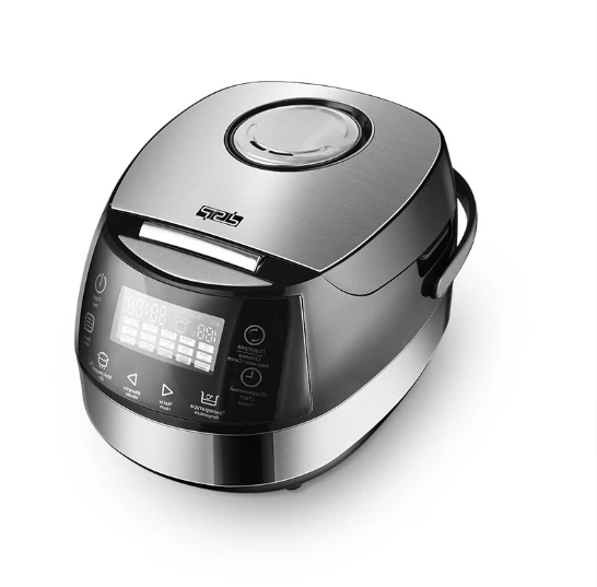 Houselin 5L Rice Cooker , Digital Display,  24 Hours Preset Timer，Non-Stick Inner Pot, Black