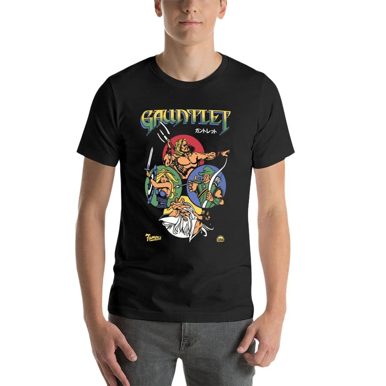 Gauntlet Retro Vintage Arcade Gaming Personalized shirt T-Shirt new edition sublime t shirts for men