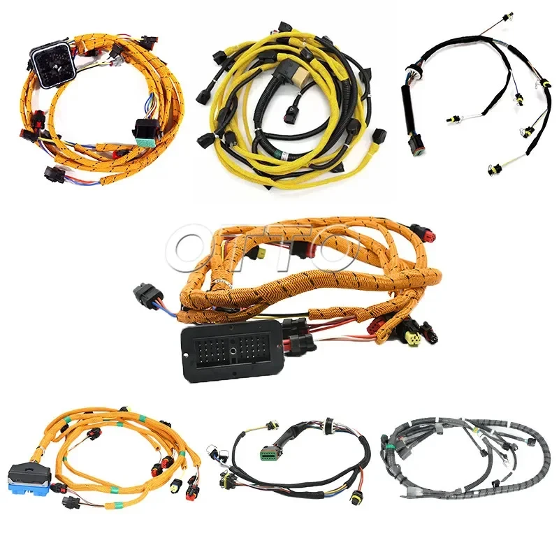 

(Sea shipping) OTTO Excavator Spare Parts 312B 325D E325D 314C 325CL 340D2L E320D Main Wiring Harness for Caterpillar Engine Har