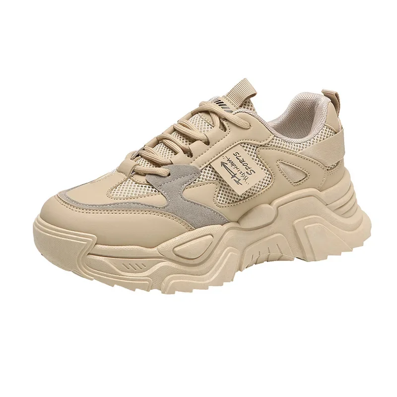 Womens Shoes New Fashion Trend Breathable Mesh Sneakers Women Comfortable Soft Bottom Casual Platform Shoes Zapatos Mujer