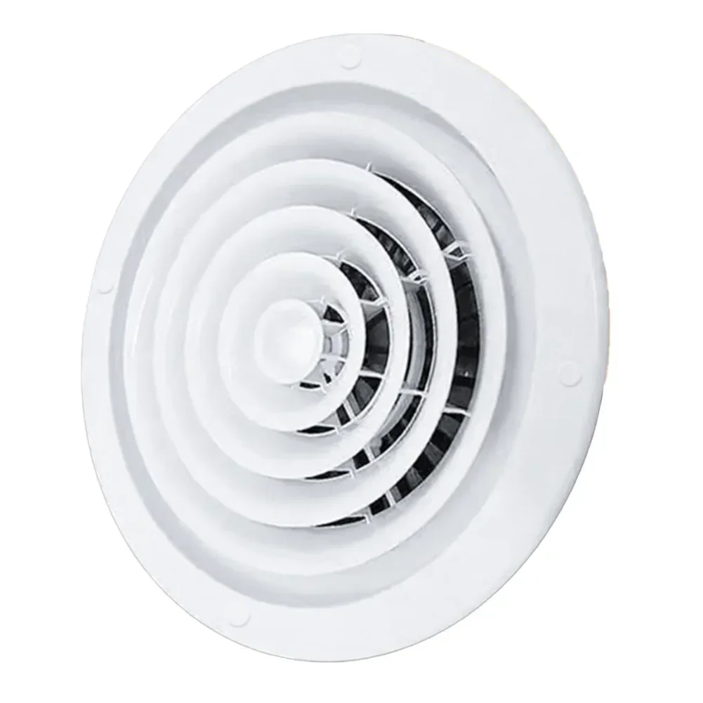 Clean Look For Home Use Exhaust Vent Cover Round Air Vent ABS Material Easy To Install Long-Lasting Performance