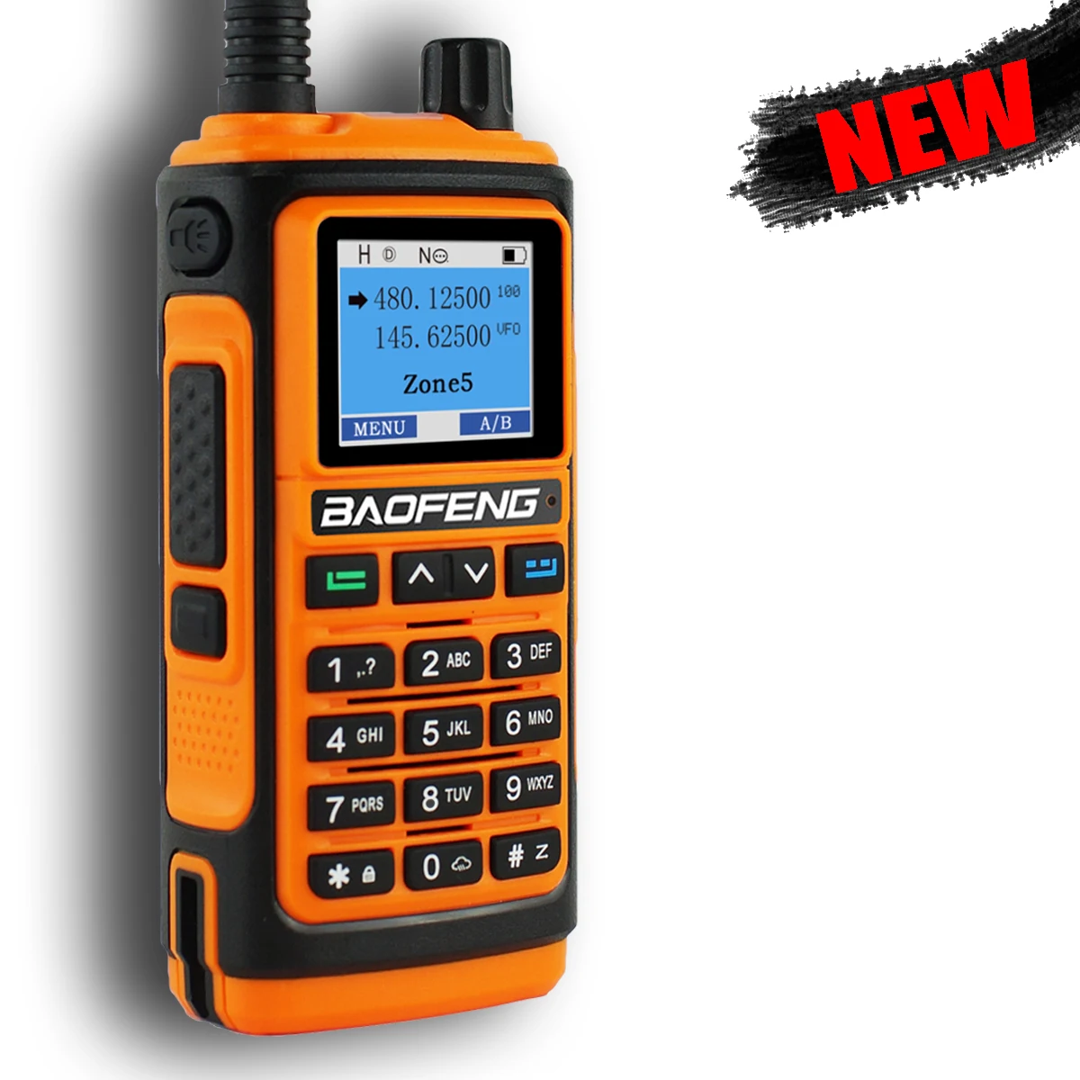 Bao feng-walkie-talkie UV-17 de largo alcance, Radio portátil de 5W, fm, inalámbrica, bidireccional, UHF, vhf, para caza, 2023