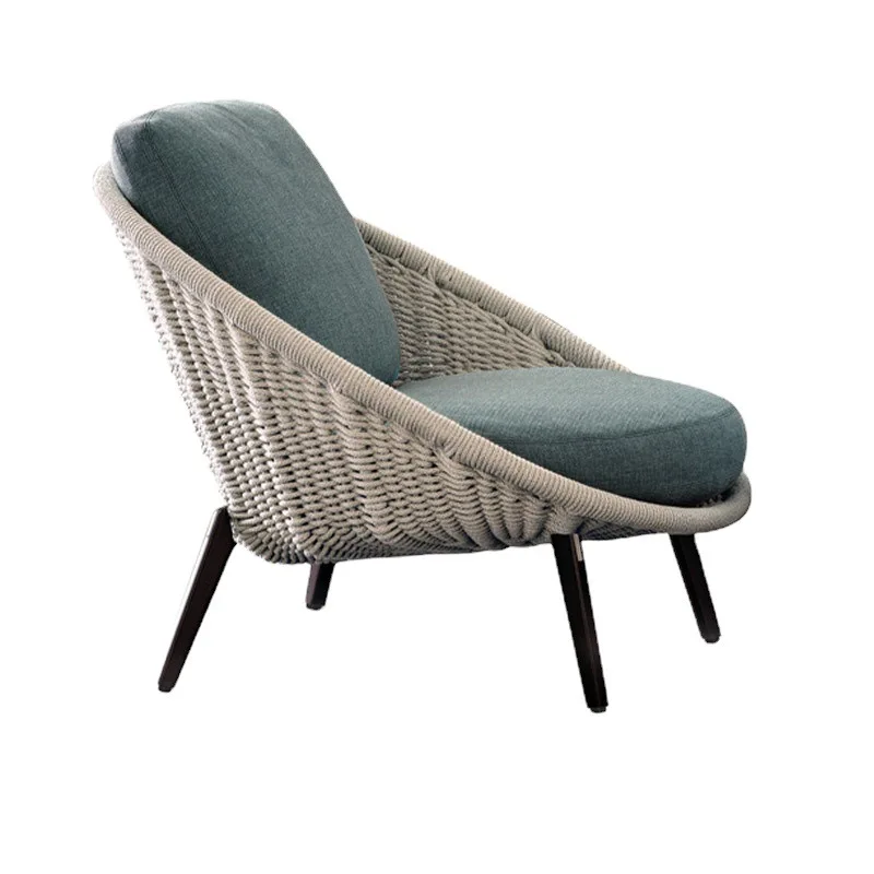 

Outdoor sofa outdoor waterproof sunscreen rattan leisure courtyard garden sun room leisure chair combination
