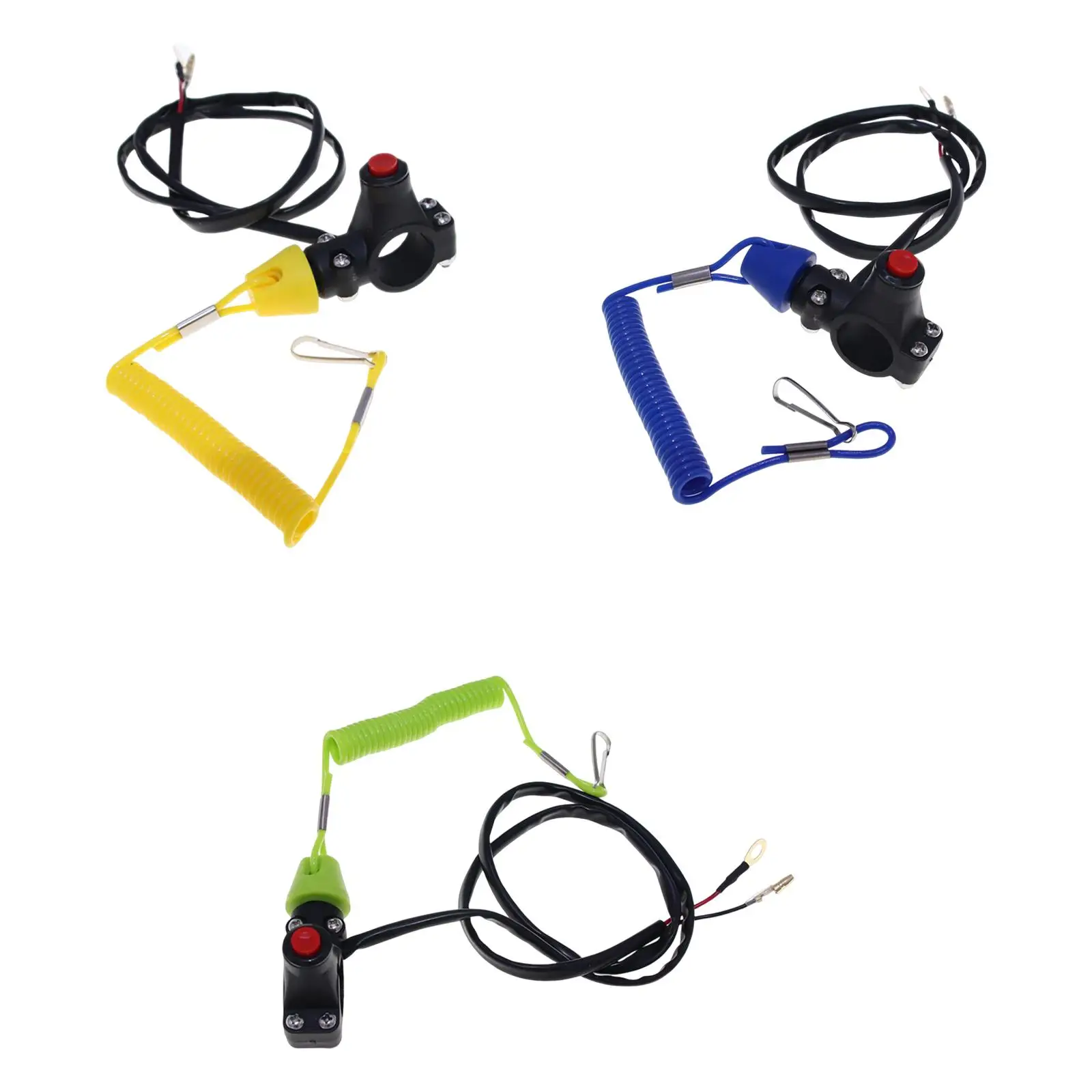 

Emergency Kill Switch Lanyard Waterproof Cut Off Safety Stopper for 49CC ATV Dirt Bike