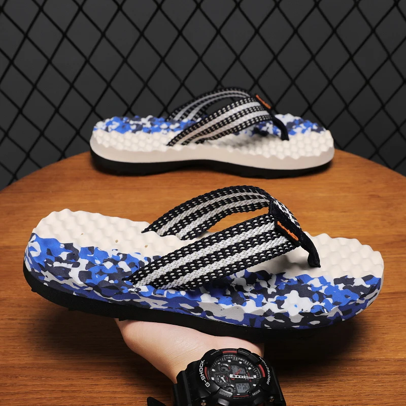 

Breathable summer slippers hollow open design, anti-slip grip, wear-resistant outdoor shoes for hot weather days