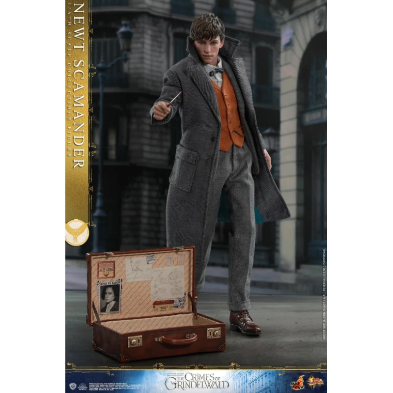 En Stock HotToys MMS512 animales fantásticos 2 Newt Scamander 1/6 figura de acción de Anime juguete para regalo modelo colección Hobby