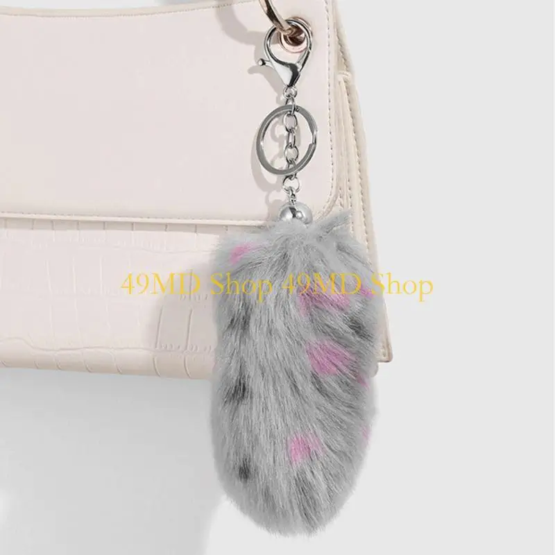 49MD Soft Recycled Faux Furs Trim Multipurpose Decoration For Clothing Blankets Car Interiors Casual Wear Decoration