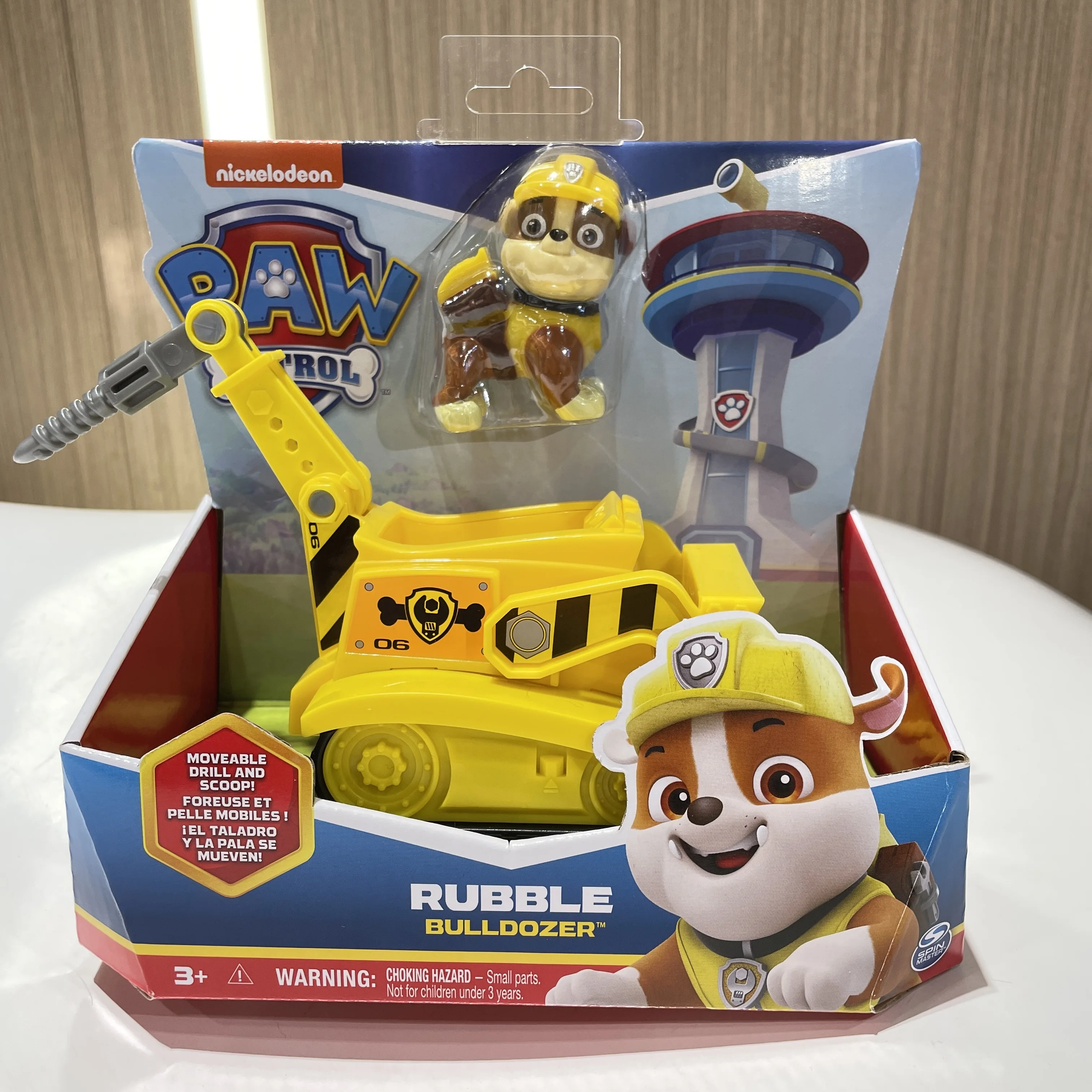 PAW Patrol – véhicule de transformation Dino sauvetage Rex, figurine de dinosaure mystère, modèle de jouet