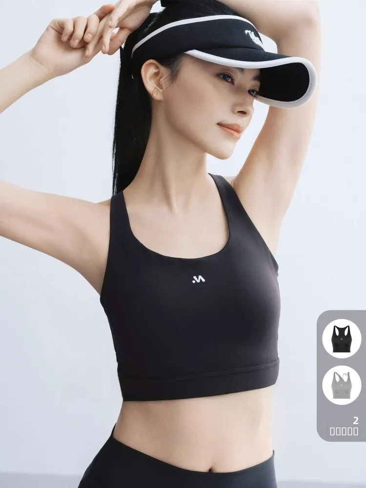 

Спортивный эластичный облегающий жилет MeiYang с нагрудными вставками, внутренняя спортивная одежда из нейлоновой ткани с буквенным принтом