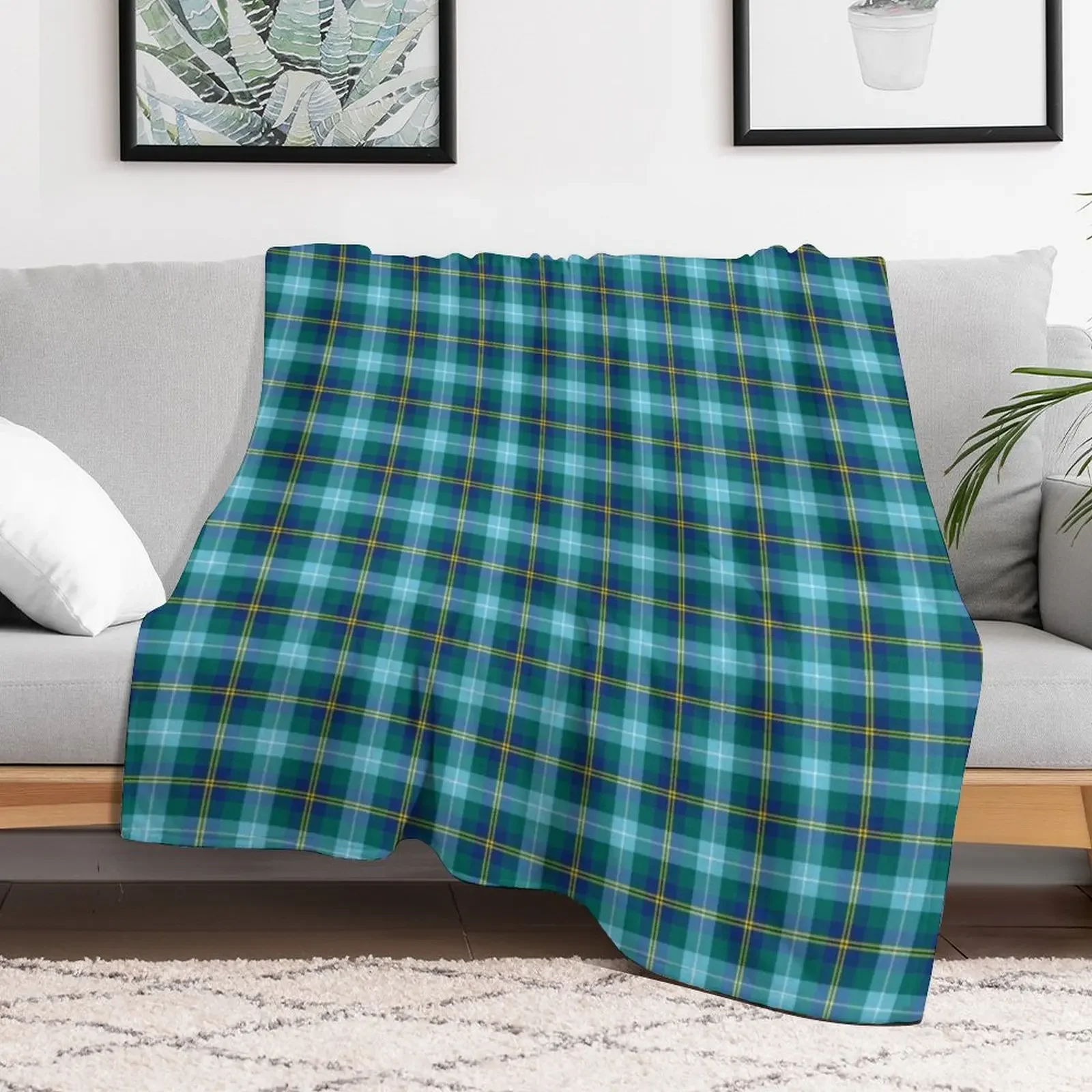 Clan Porteous Tartan Throw Blanket Kid'S Softest Sofa Quilt Blankets