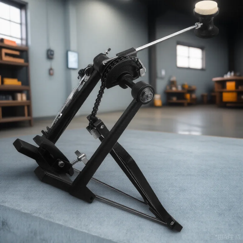 

Aluminum Alloy Drum Pedal Single Bass Kick Pedal Adjustable Tension For Electronic Jazz Drums Stable Durable Replacement