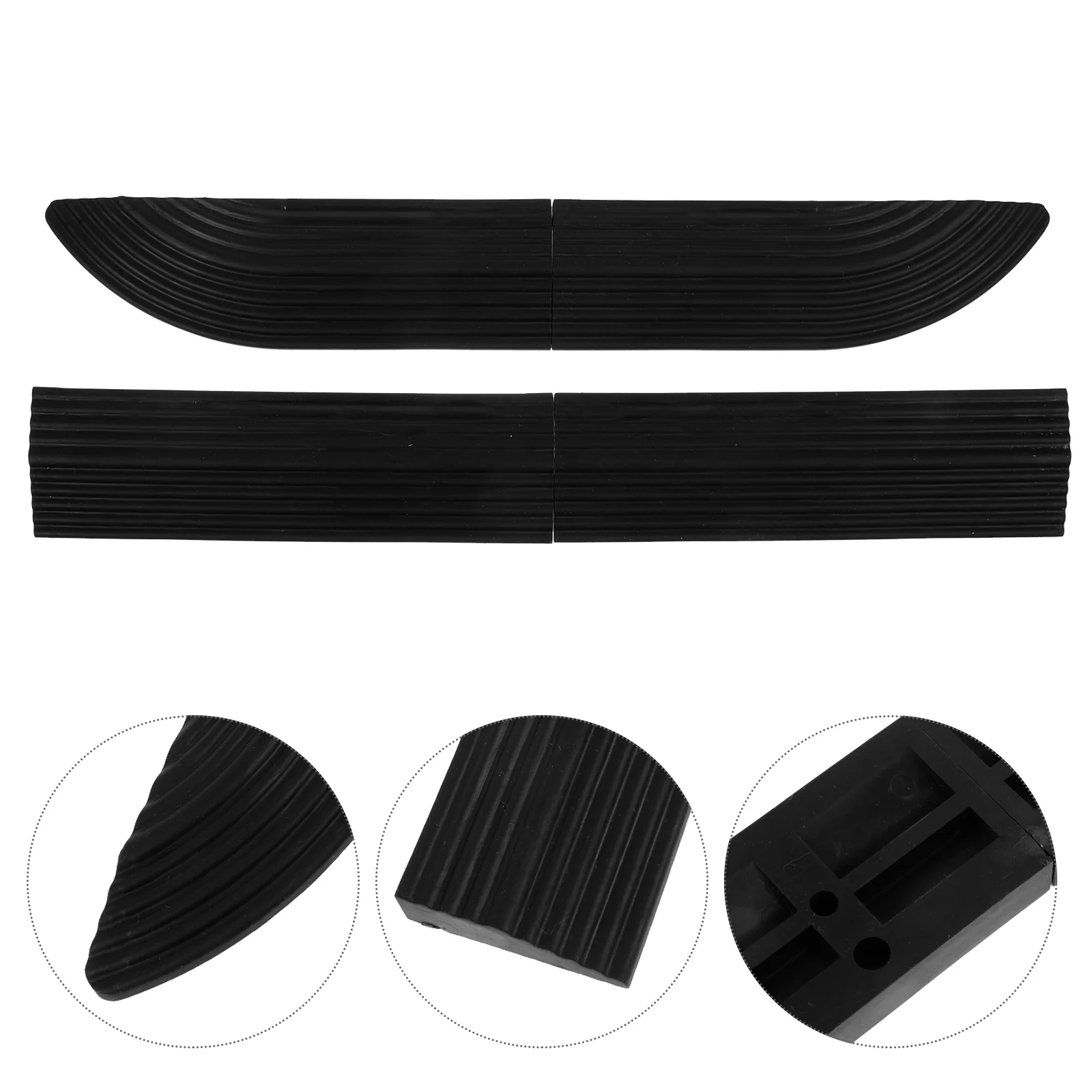 Scooter Threshold Strip Door Entry Mat Silica Gel Ramps for Sweeping Robot Silicone