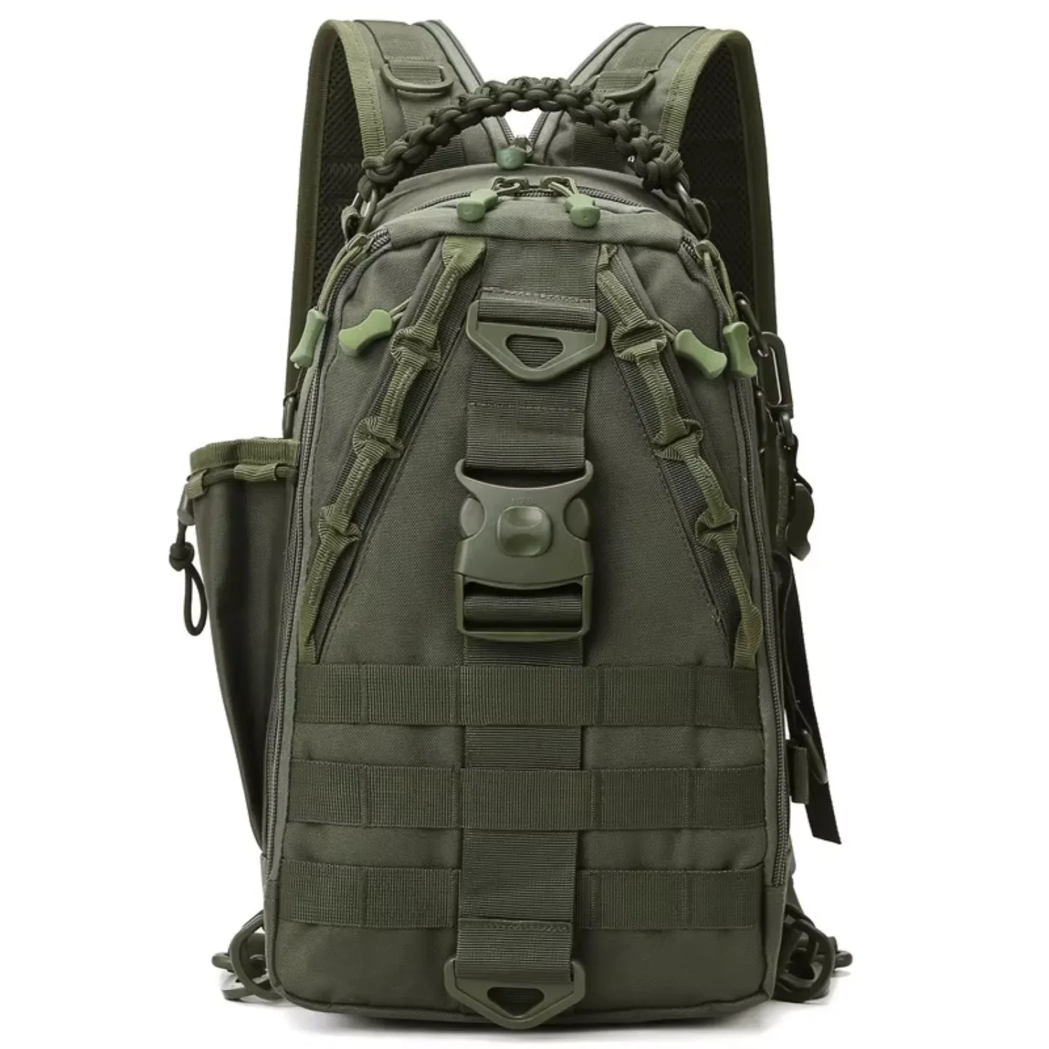 

Tactical backpack multi-functional outdoor camouflage design mountaineering essential travel shoulder and chest both use