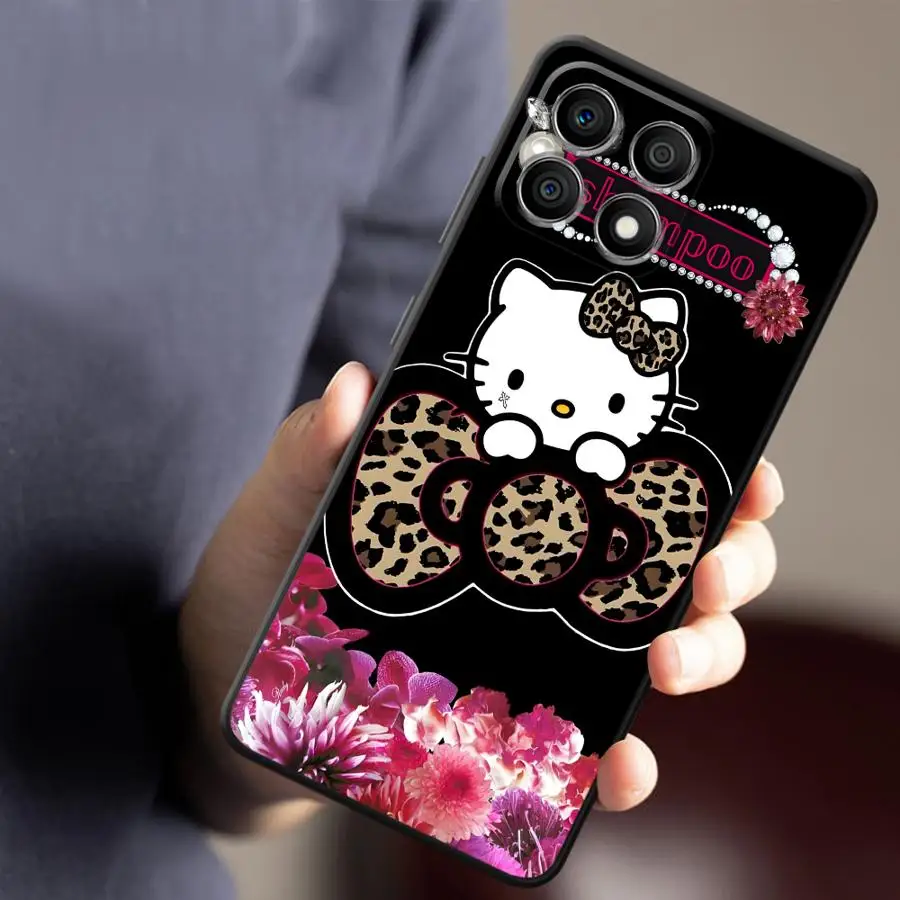 Lindo bebé Hello Kitty funda suave para teléfono para Huawei P20 Lite 2018 P20 P40 Lite P30 P20 Pro P Smart 2019