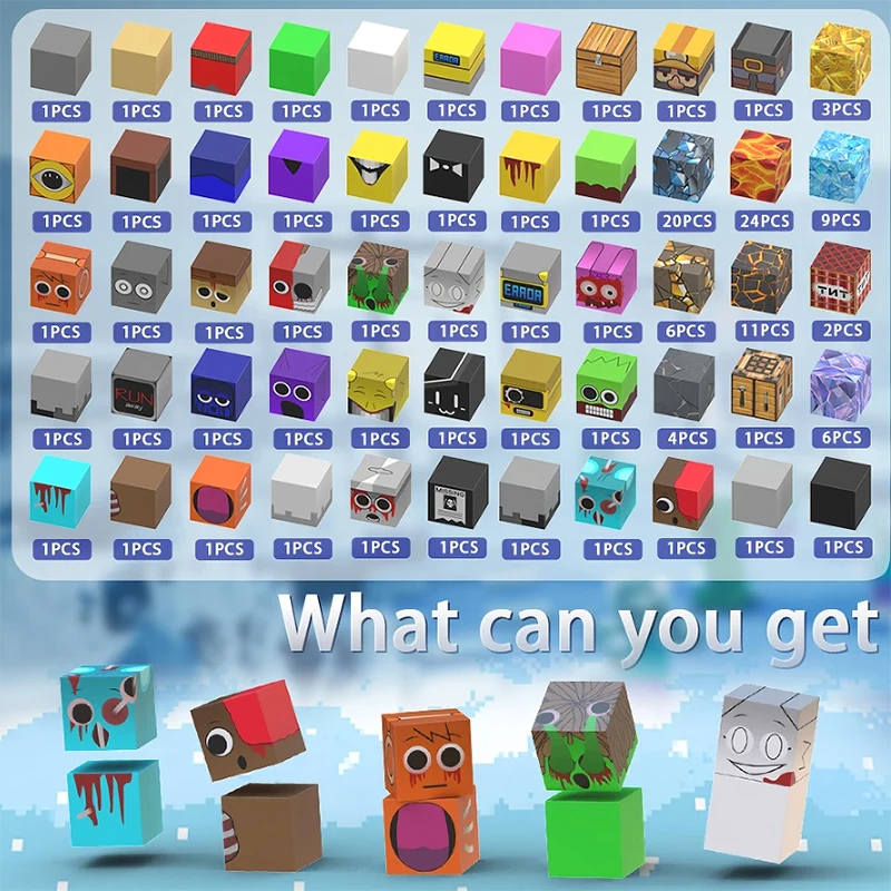 170 pièces blocs magnétiques jouet construire aimant ensemble pour garçons filles tige Montessori Cubes sensoriels pour les tout-petits cadeau