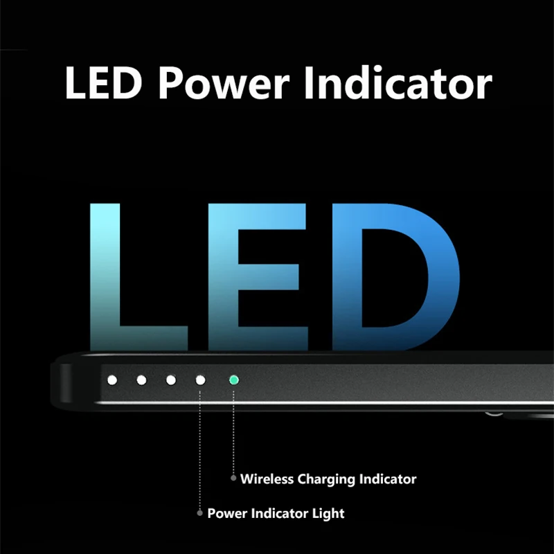 Magnetic Power Bank 10000mAh Wireless Fast Charger with Stand Portable External Battery Powerbank for Magsafe for iPhone Samsung