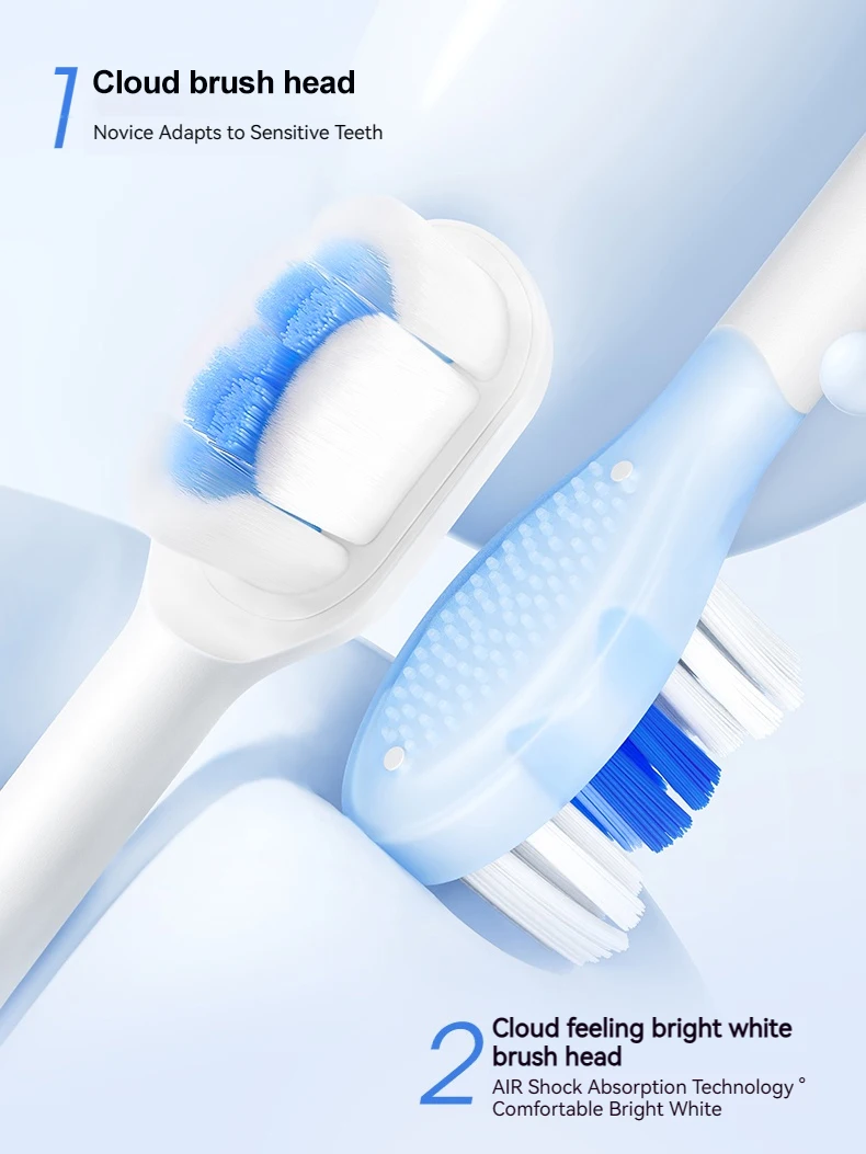 SOOCAS-Brosse à dents électrique à ultrasons X3S, IPX7, étanche, adulte X3U, mise à niveau, sonique intelligente, mise à niveau USB, charge rapide