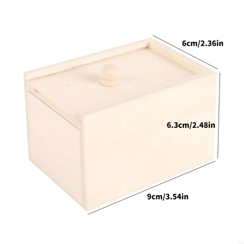 U13F Gỗ nhện trong hộp Đồ chơi Đồ chơi Đồ chơi động cho những điều bất ngờ tại các cuộc tụ họp